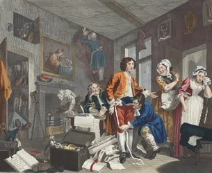 The Young Heir Takes Possession of the Miser